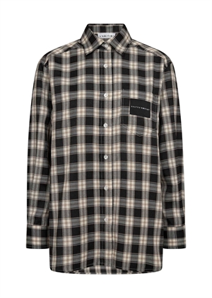 Early haute check skjorte Black Check HAUTE L'AMITIÈ